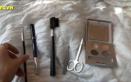 Tự tỉa chân mày không hề khó